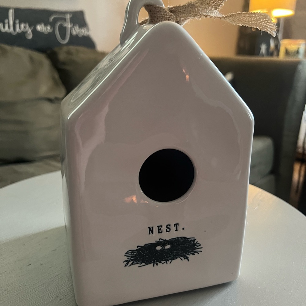 Authentic Rae Dunn NEST bird house. VERY RARE